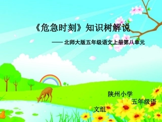 五年级第八单元知识树