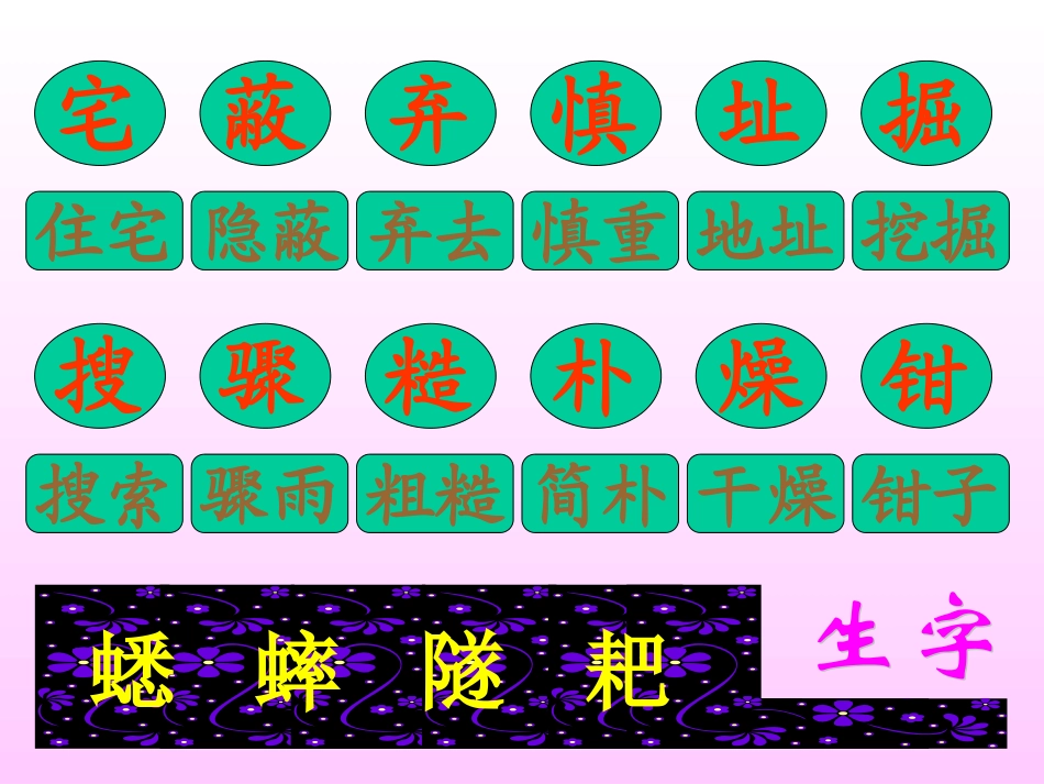 四年级语文蟋蟀的住宅杨凤珍_第3页
