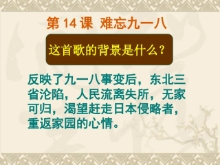 《难忘九一八》参考课件5