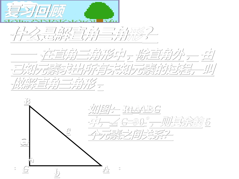 解直角三角形复习课件_第2页