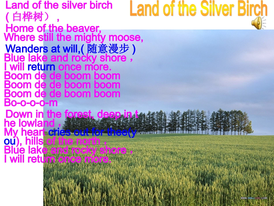 高中英语必修三unit5canadareading_第1页