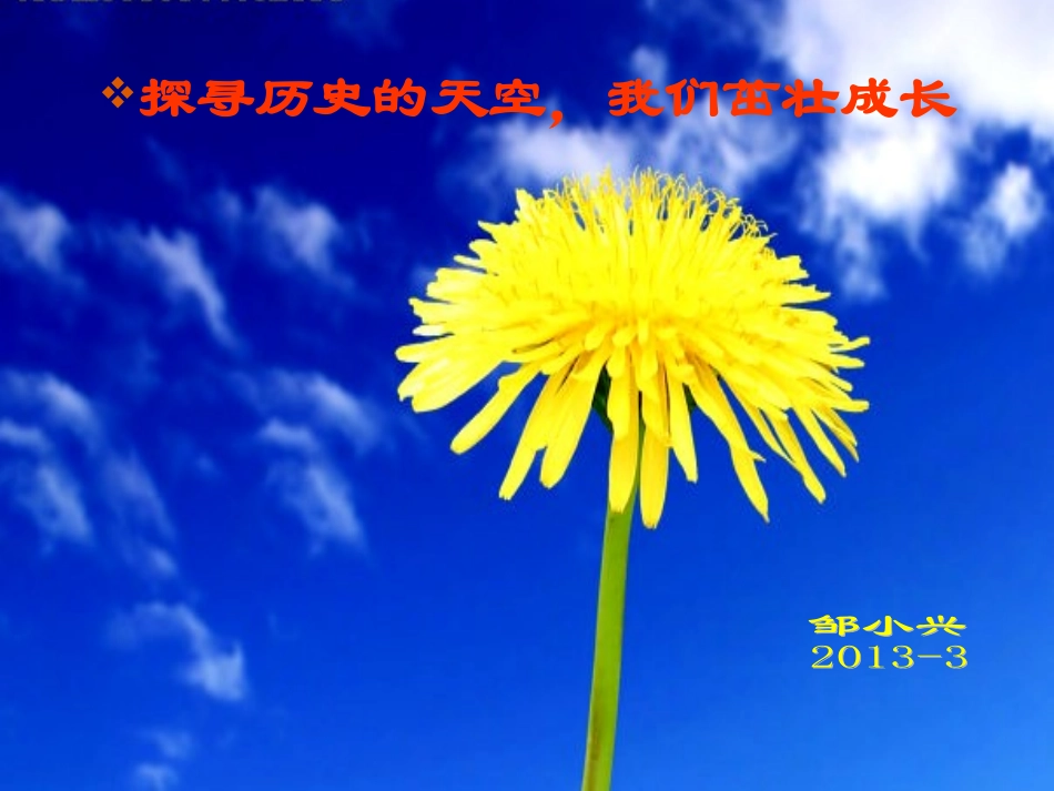 课件;闻鸡起舞_第1页