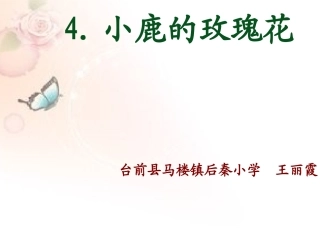 《小鹿的玫瑰花》