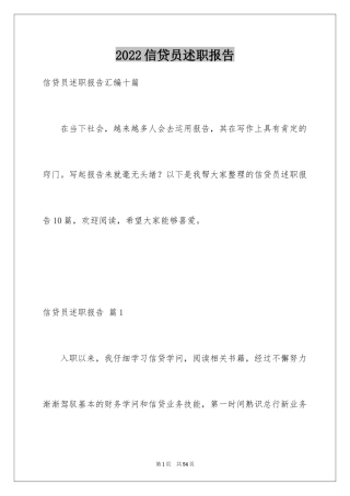 2024信贷员述职报告_19