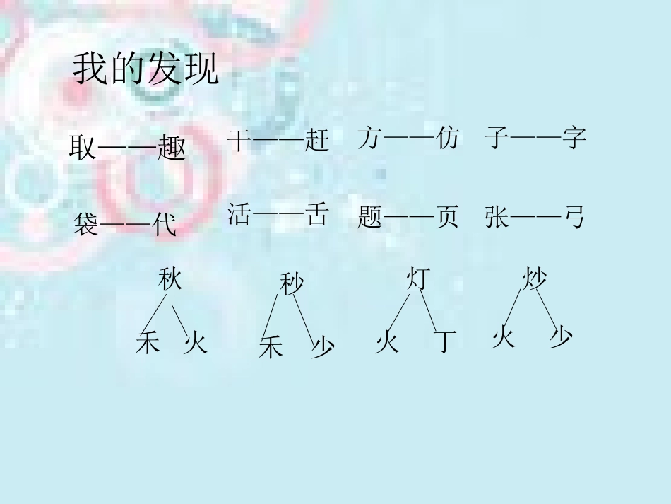 语文园地三课件PPT下载2_人教版新课标一年级语文下册课件3_第2页