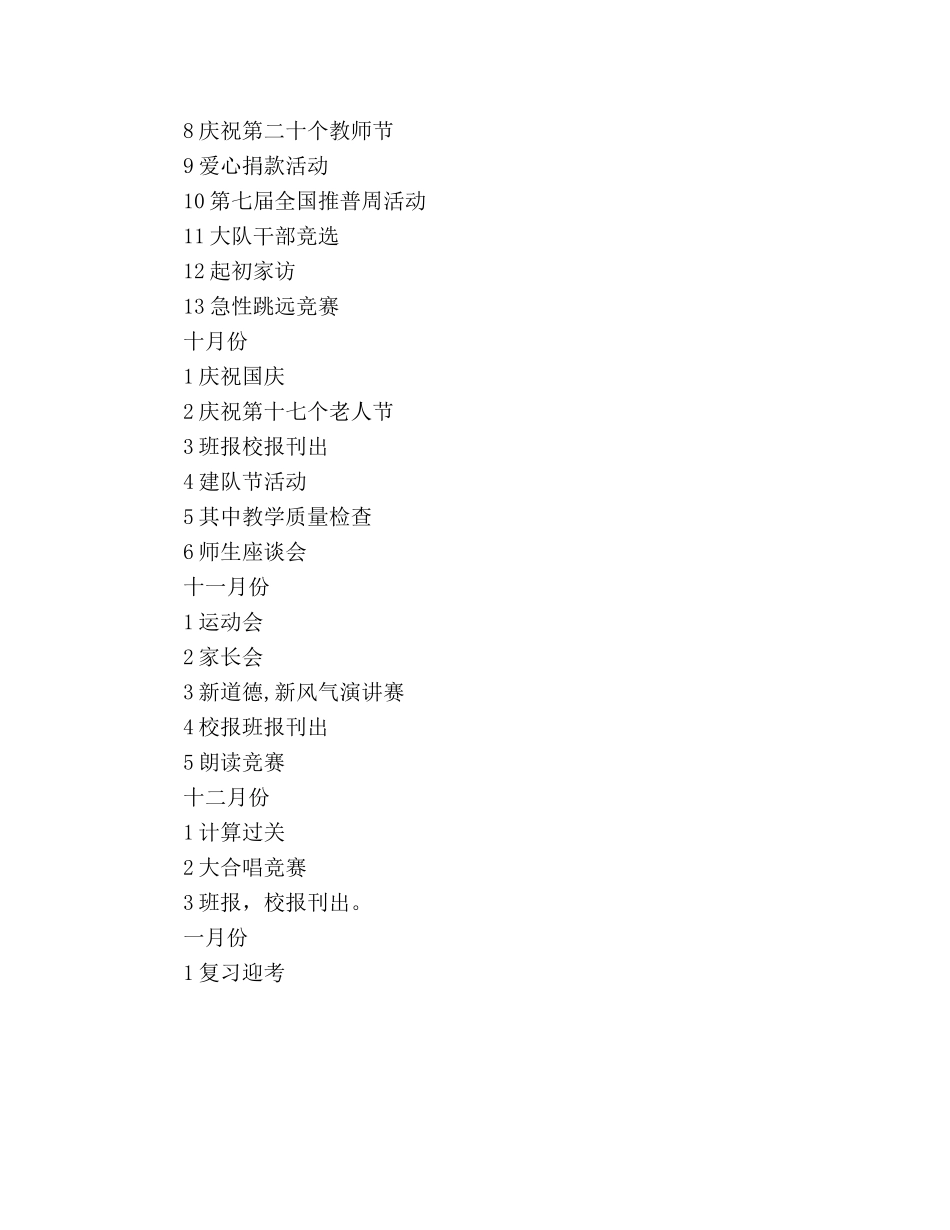 第一学期四(2)班小学四年级班主任工作参考计划--班级情况分析 _第3页