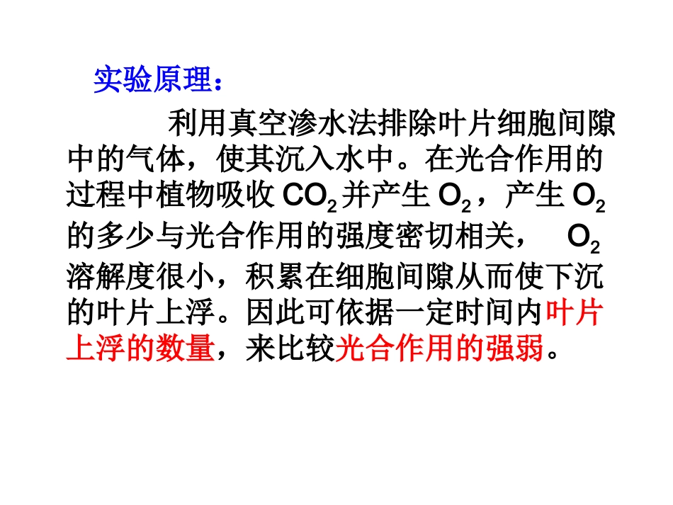 探究：环境中影响光合作用强度的因素_第2页