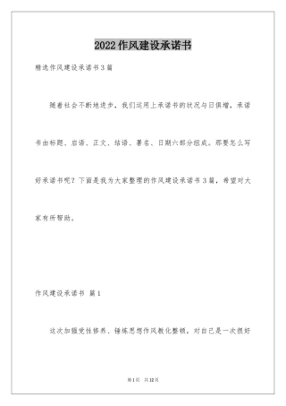 2024作风建设承诺书_66