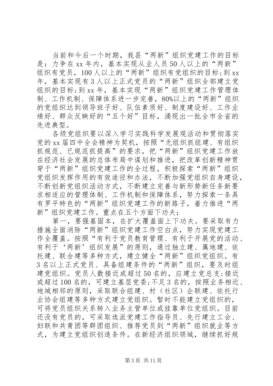 XX年两新会议讲话发言稿_第3页