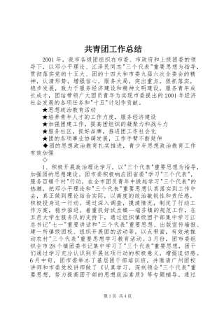 共青团工作总结 (24)
