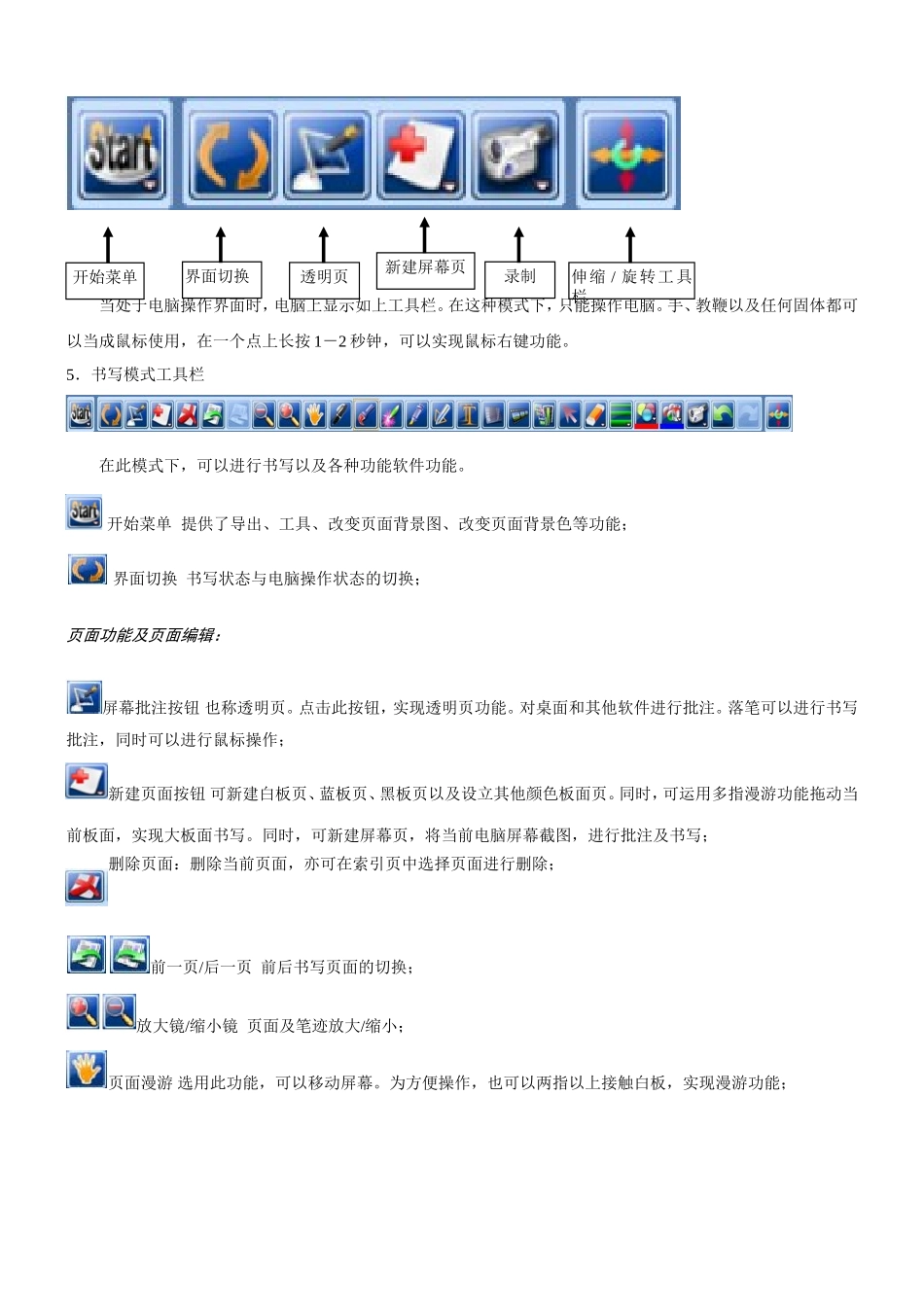 电子白板基本功能介绍_第2页