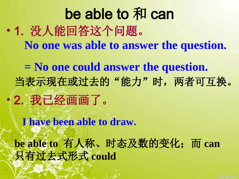 总复习外研初二（下）Module5-6_第3页