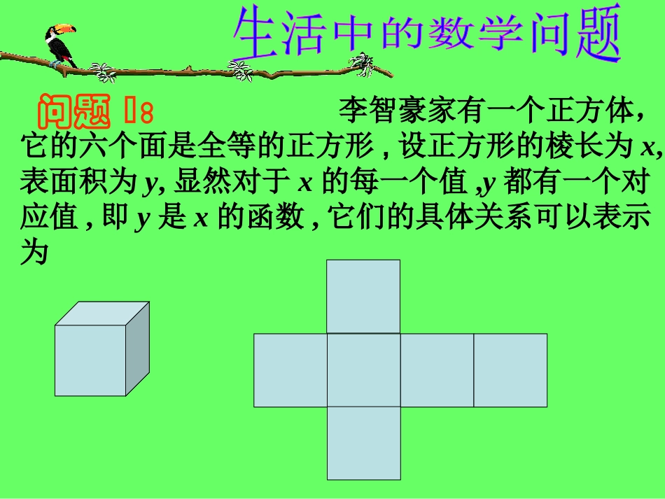 正正第26章二次函数第一课时_第2页