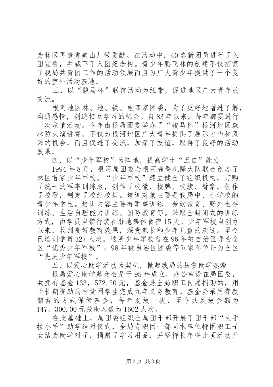 开展青少年文化活动总结材料 _第2页