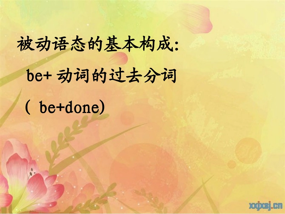 初中英语语法-被动语态_第2页