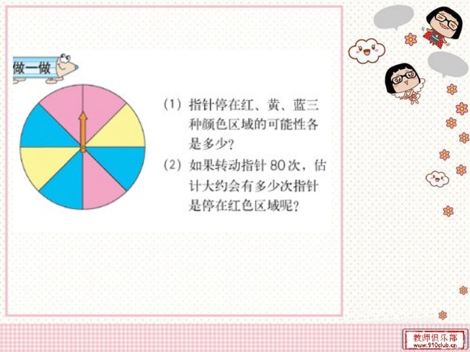 人教版五年级数学上册第六单元第二课时_统计与可能性(例2)[1]_第3页