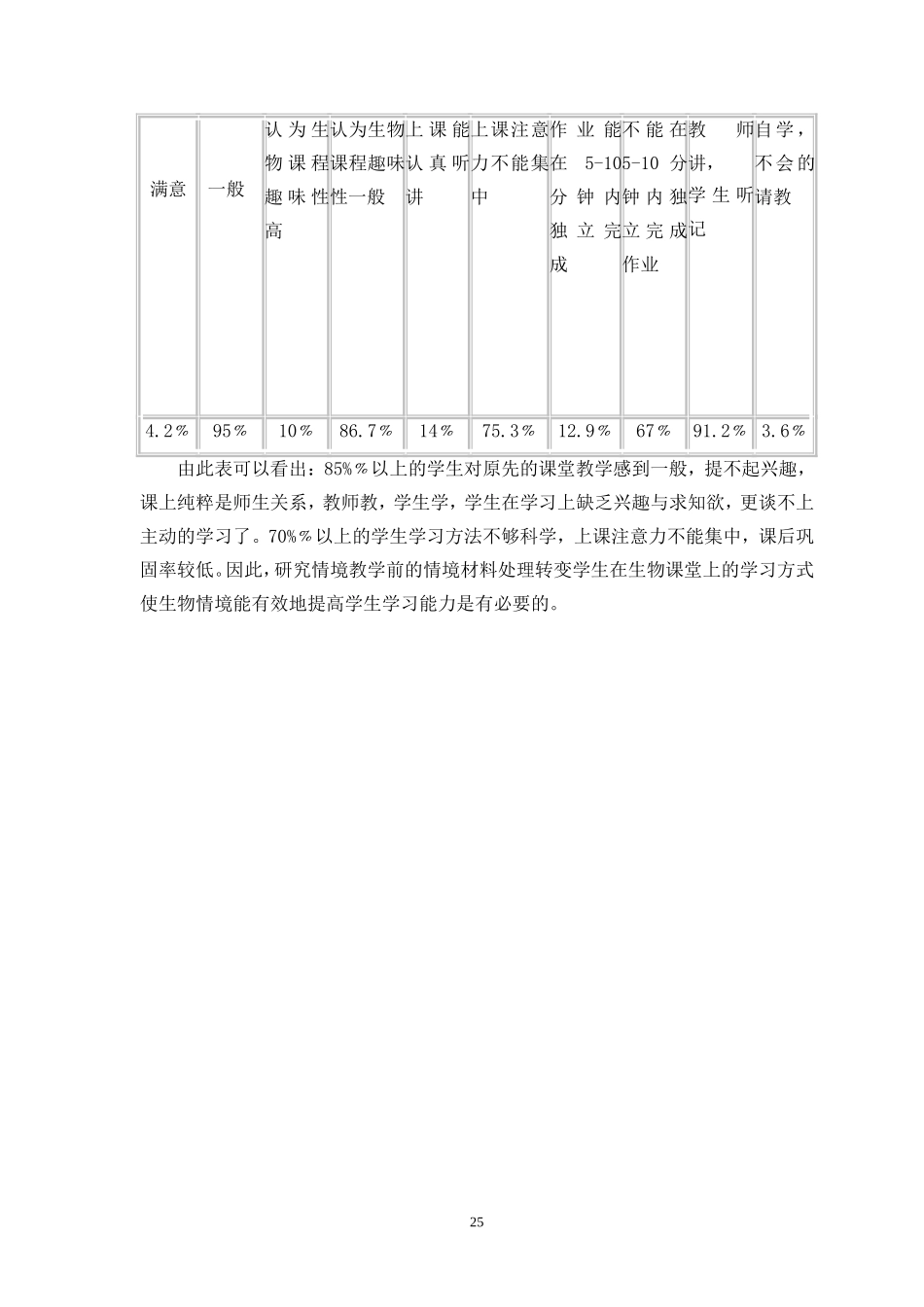初中生物课问卷调查_第2页