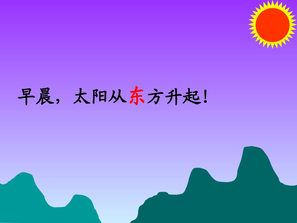 《东南西北》PPT_第3页