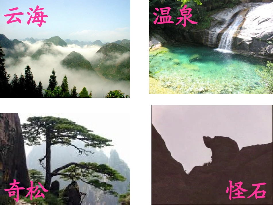 《黄山奇石》PPT课件(1)_第2页