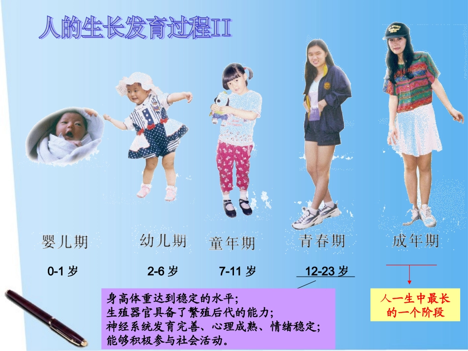 七年级生物下册第八章第二节++++人的生长发育和青春期课件+苏教版（共23张PPT）_第3页