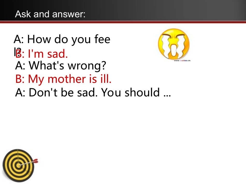 六年级上册unit6hwo_do_you_feel第四课时_第3页
