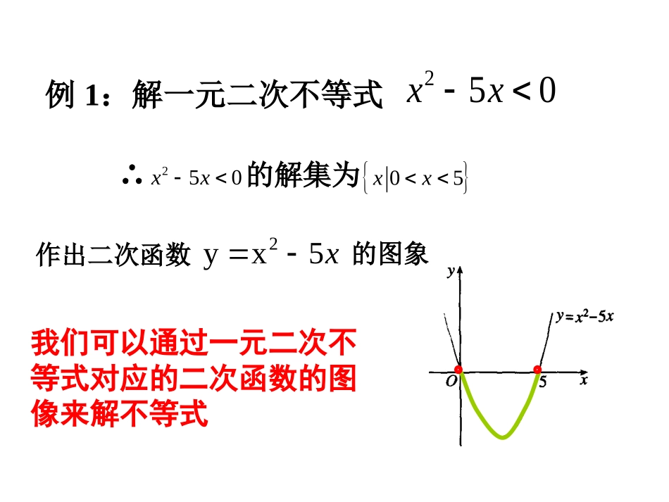 一元二次不等式及其解法_第3页