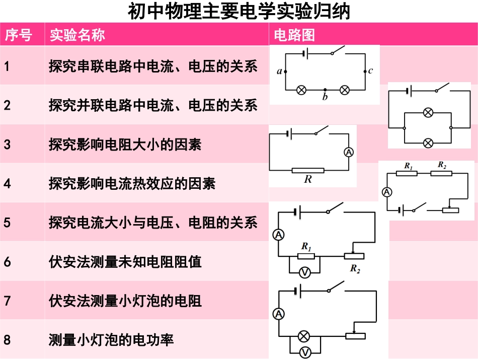 初三物理电学实验复习（吴佳）定稿_第2页