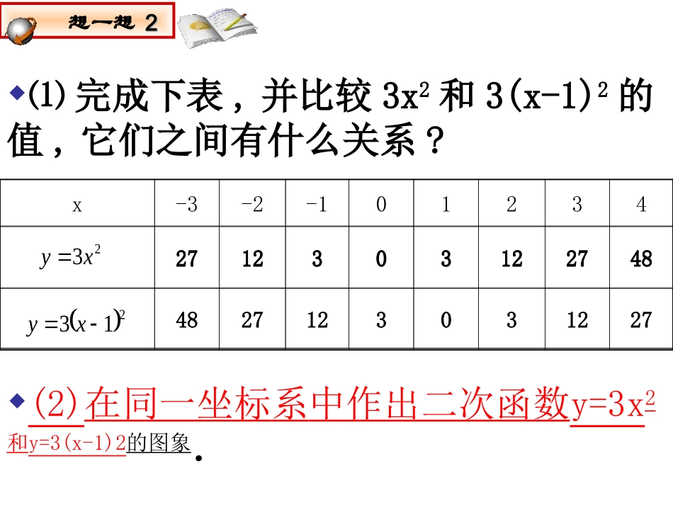 【课件三】22二次函数的图象与性质_第3页