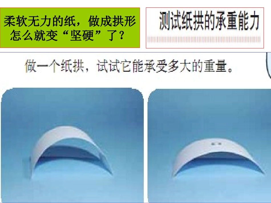 教科版科学六年级上册《拱形的力量》PPT_第3页