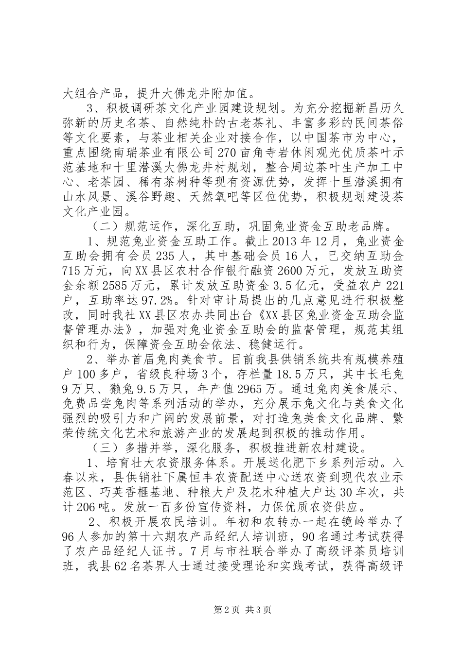 供销社年度工作总结 _第2页