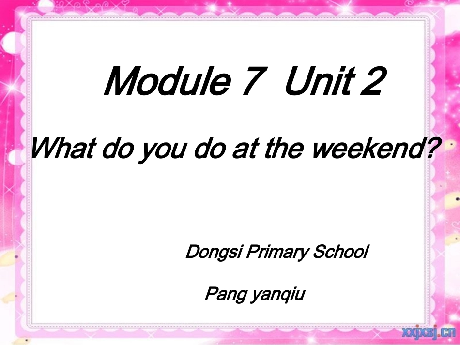 三年级课件Module7Unit2_第1页