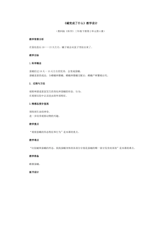 蛹变成了什么