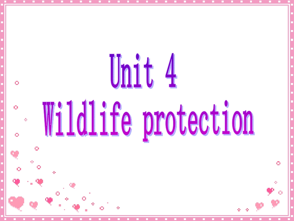 高考英语第一轮课本复习课件必修二_Unit_4_Wildlife_protection(人教新课标)_第2页