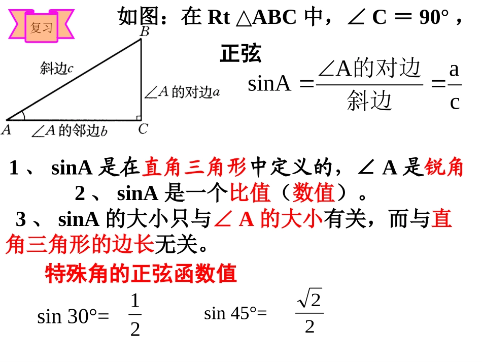 281锐角三角函数2_第2页