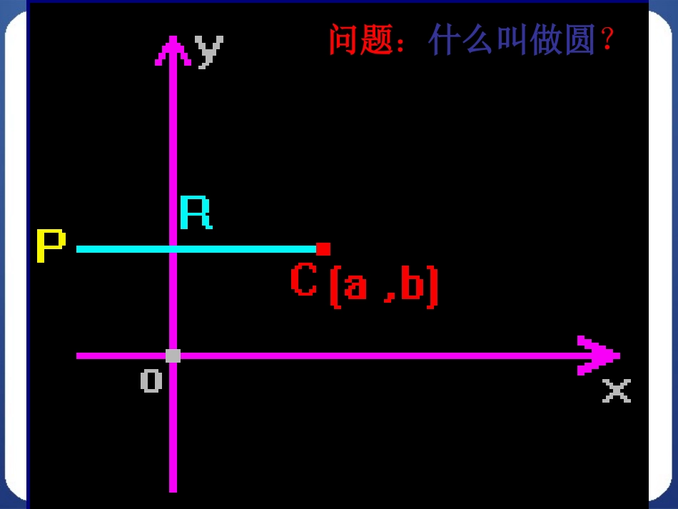 圆的标准方程彭小武公开课用_第2页