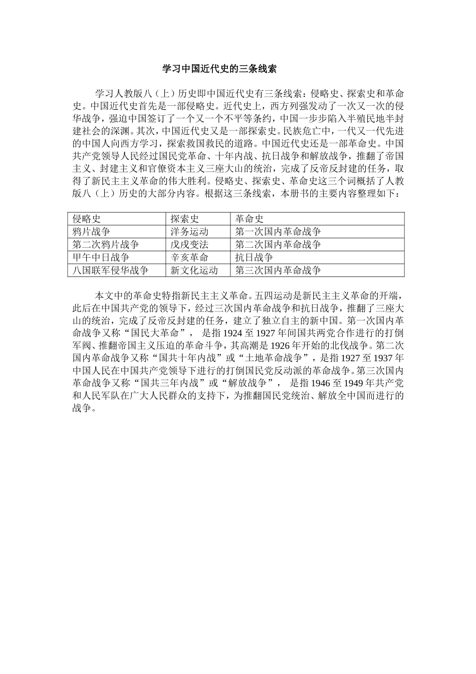 八上复习提纲_第1页