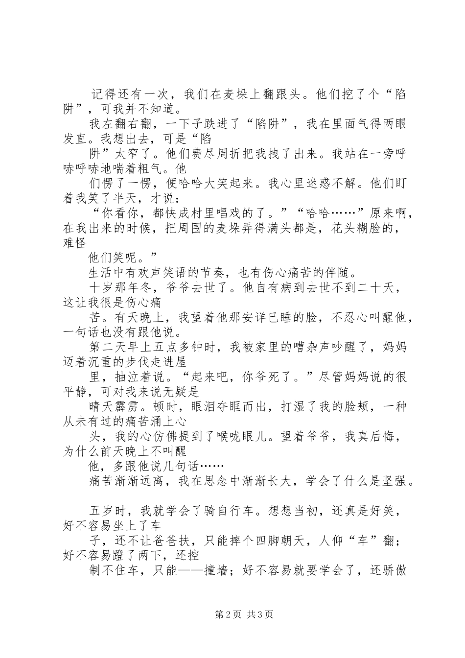 感受纯正的美式现代生活五篇范文_第2页