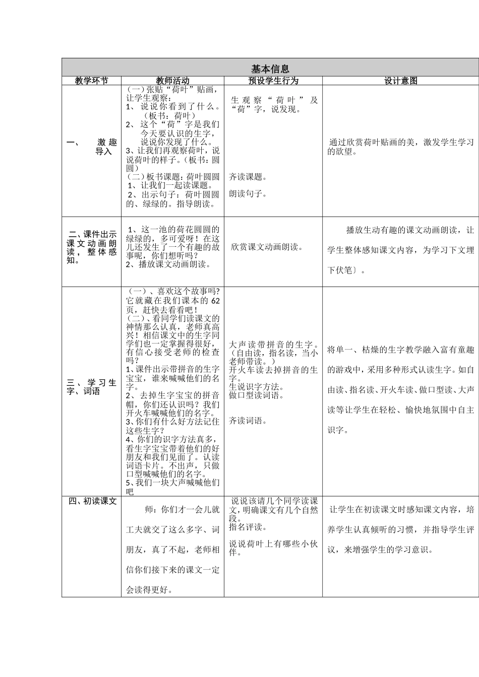 荷叶圆圆教学设计2_第2页