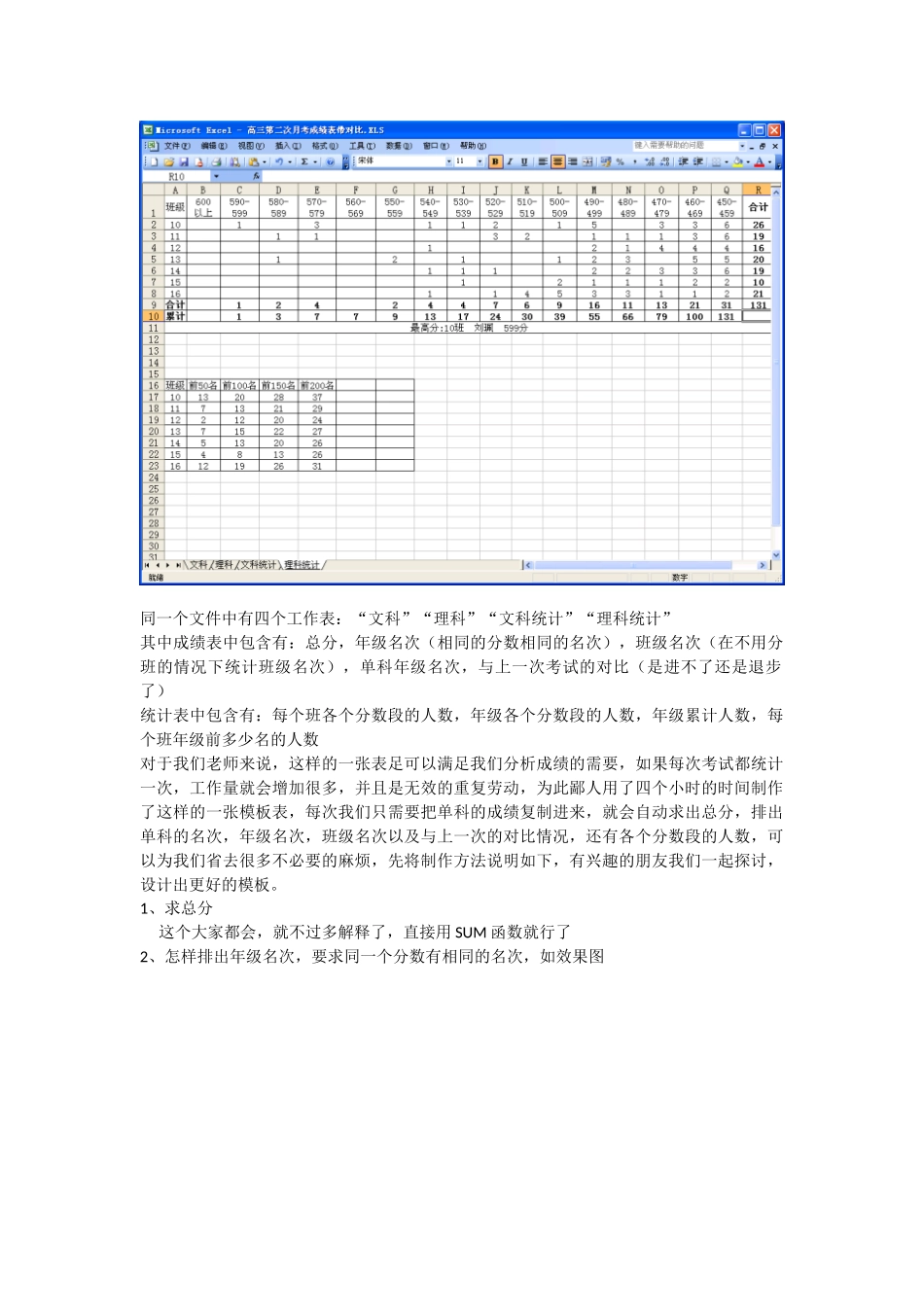 成绩分析表模板下载_第3页