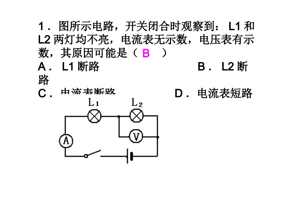 电路故障及现象_第2页
