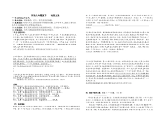 议论文专题复习论证方法