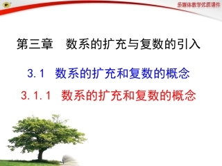 数系的扩充和复数的概念
