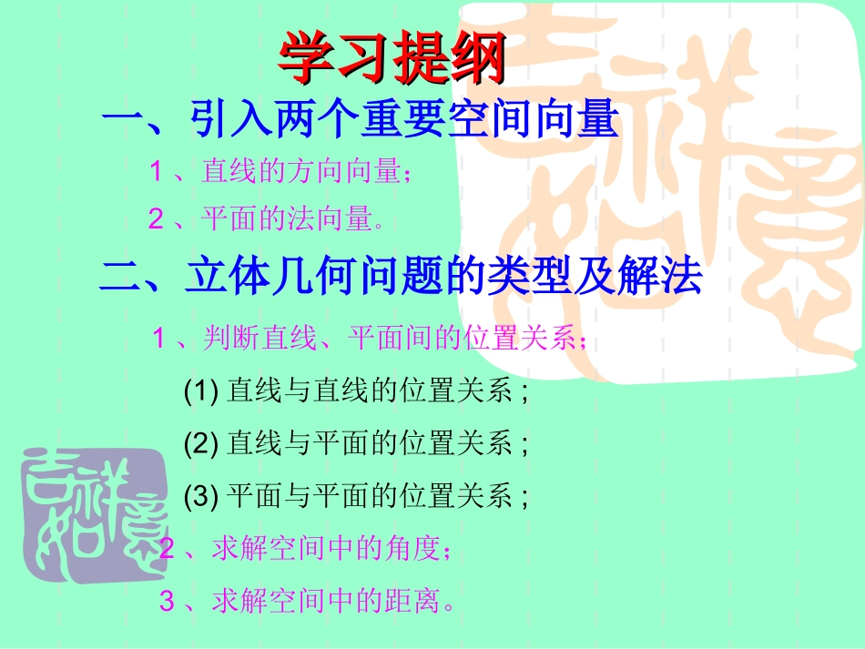 空间向量法解决立体几何问题_第2页