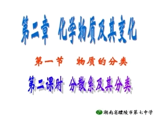 物质分类法课件