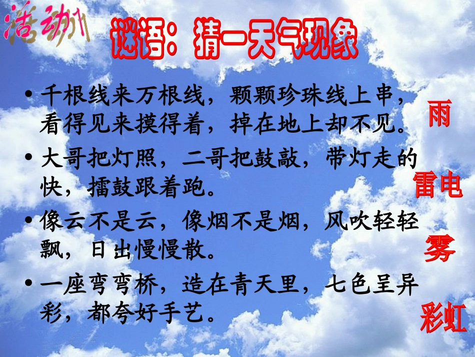 天气与气候课件(浠水县余堰初级中学吴正文)_第2页