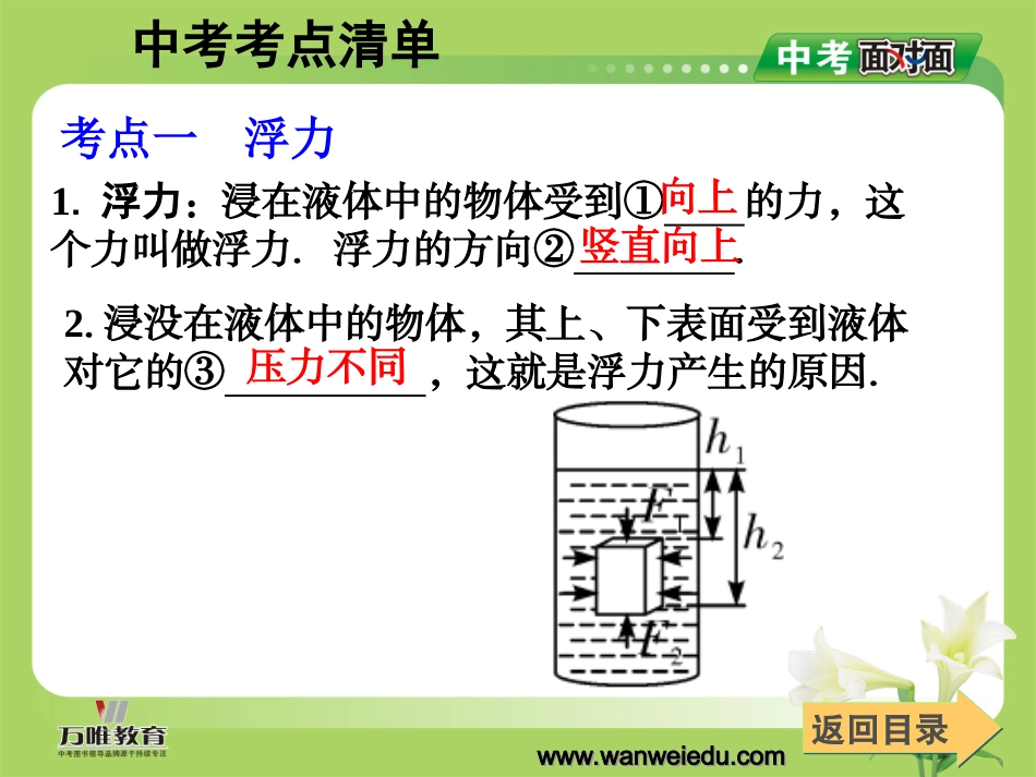 中考总复习物理课件第十章浮力_第3页