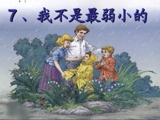 我不是最弱小的PPT