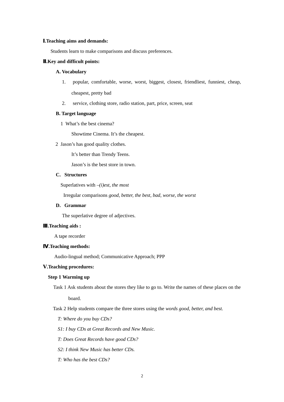 八上Unit4j教案_第2页