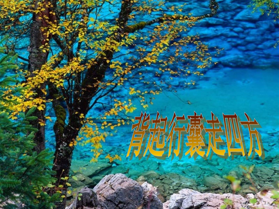 背起行囊走四方1_第1页