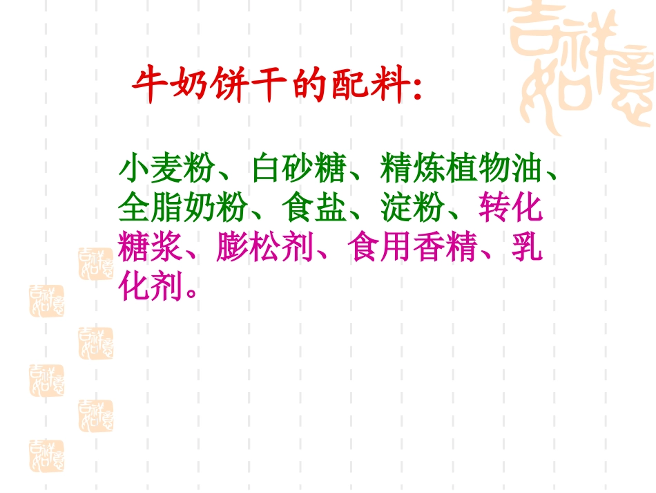 食物包装上的信息——课件_第3页